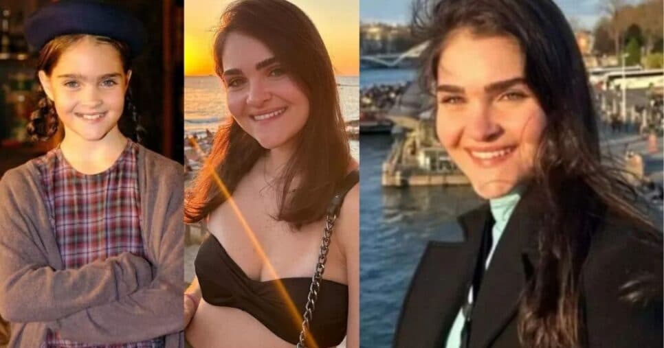 Caroline como Ritinha/ Cliques raros de Caroline Smith atualmente (Foto Reprodução/Montagem/Tv Foco/Globo/Instagram) Caroline como Ritinha/ Cliques raros de Caroline Smith atualmente (Foto Reprodução/Montagem/Tv Foco/Globo/Instagram)