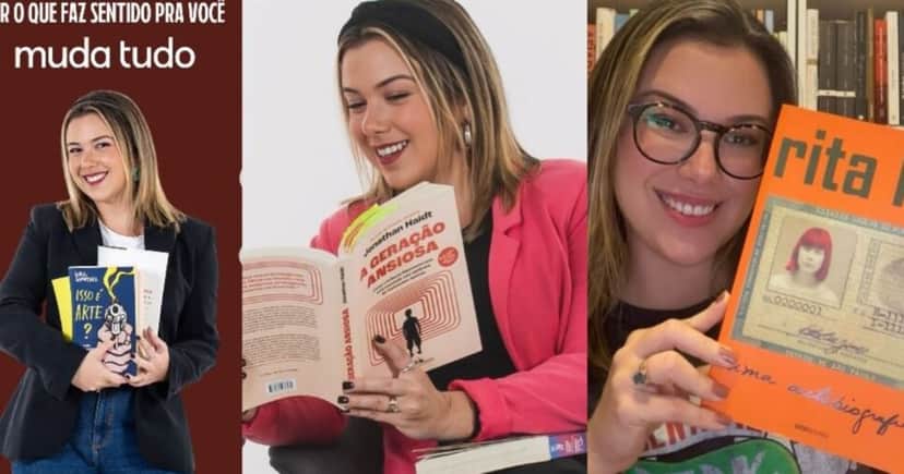 Carolina Pavanelli dá dicas de leitura e cultura em suas redes sociais (Foto Reprodução/@pavanelli.carolina) Carolina Pavanelli dá dicas de leitura e cultura em suas redes sociais (Foto Reprodução/@pavanelli.carolina)