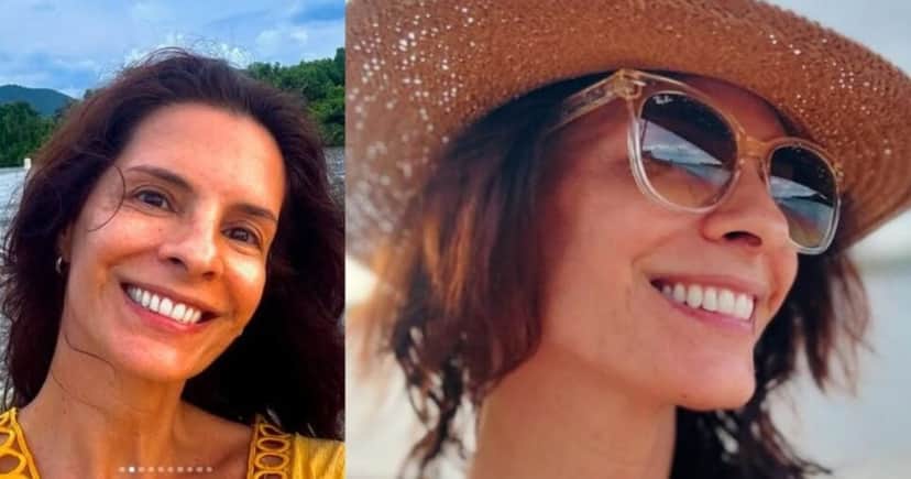 Cliques de Helena Rinaldi atuais (Foto Reprodução/Montagem/TV Foco/Instagram@helenaranaldi) Cliques de Helena Rinaldi atuais (Foto Reprodução/Montagem/TV Foco/Instagram@helenaranaldi)