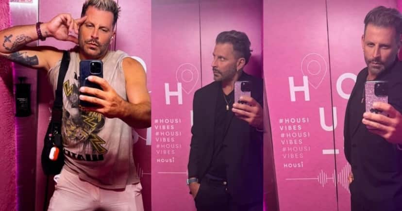 Henri Castelli fazendo alguns cliques na Housi (Foto Reprodução/Montagem/TV Foco/Instagram/@henricastelli) Henri Castelli fazendo alguns cliques na Housi (Foto Reprodução/Montagem/TV Foco/Instagram/@henricastelli)