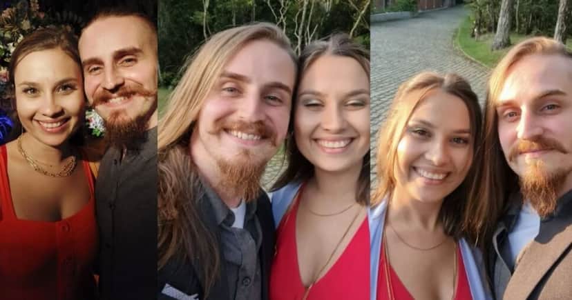 Lucas Hornos e sua esposa Giovanna Di Biasi (Foto: Reprodução/Montagem/Instagram@ Lucas. Hornos) Lucas Hornos e sua esposa Giovanna Di Biasi (Foto: Reprodução/Montagem/Instagram@ Lucas. Hornos)