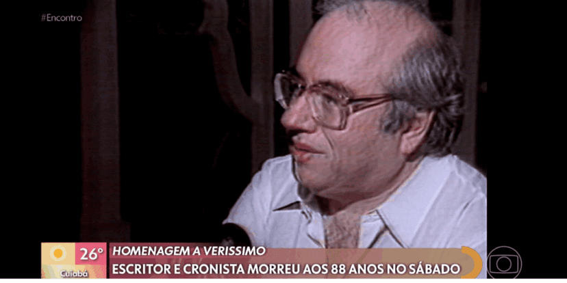 Luis Fernando Verissimo (Foto: Reprodução / Globo) Luis Fernando Verissimo (Foto: Reprodução / Globo)
