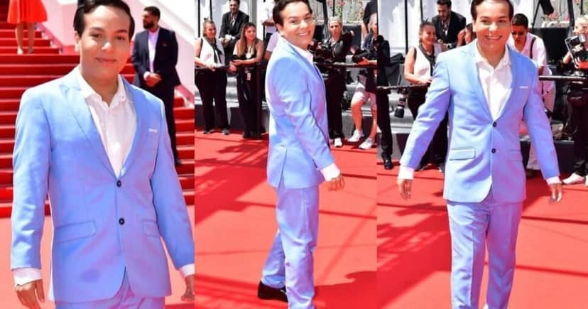 Netinho Alves em cliques publicados por ele no tapete vermelho no Festival de Cannes (Foto Reprodução/Montagem/Instagram @netinhoalves01) Netinho Alves em cliques publicados por ele no tapete vermelho no Festival de Cannes (Foto Reprodução/Montagem/Instagram @netinhoalves01)