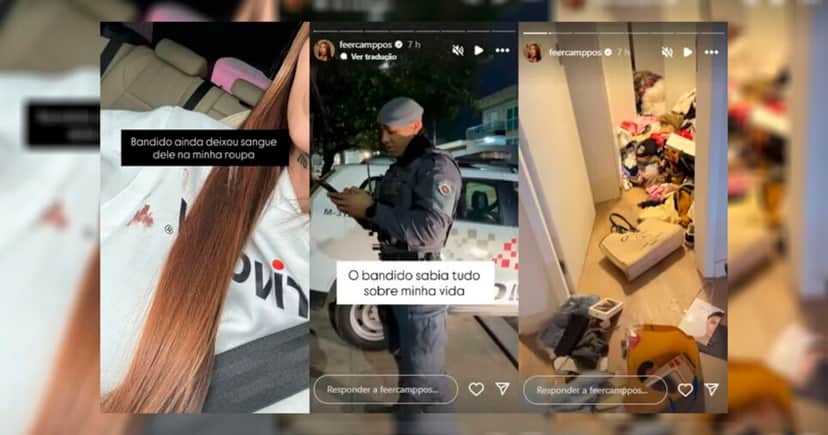 Posts de Fernanda sobre o ocorrido (Foto: Reprodução- Instagram ) Posts de Fernanda sobre o ocorrido (Foto: Reprodução- Instagram )