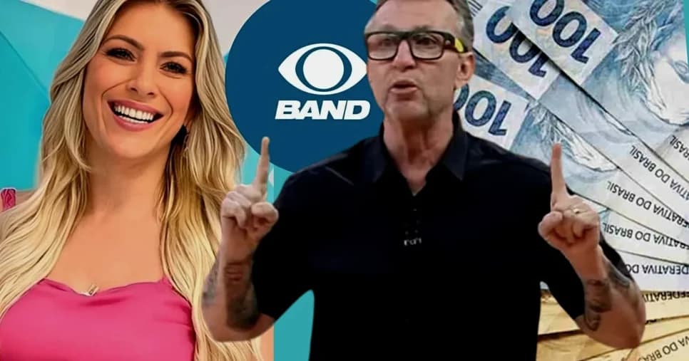 Enquanto Renata Fan recebe R$180 mil por mês, esse é o salário faraônico de Neto na Band