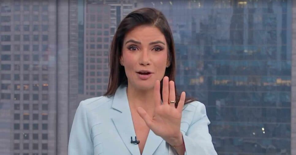 Sabina Simonato no Bom Dia São Paulo (Foto: Reprodução / Globo) Sabina Simonato no Bom Dia São Paulo (Foto: Reprodução / Globo)