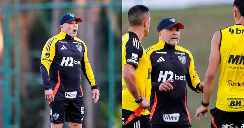 Sampaoli - Atlético-MG (Foto: Reprodução - Instagram) Sampaoli - Atlético-MG (Foto: Reprodução - Instagram)
