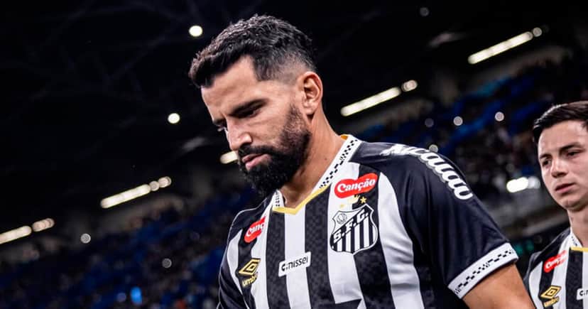 Tomás Rincón no Santos (Foto: Reprodução - Instagram) Tomás Rincón no Santos (Foto: Reprodução - Instagram)