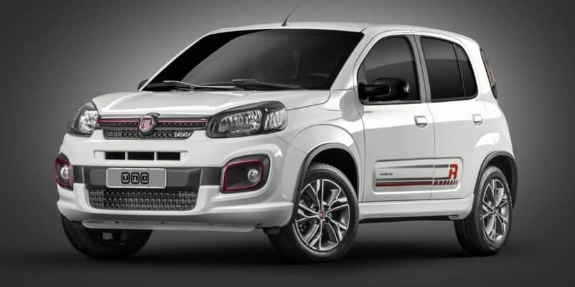 Fiat Uno está na lista de veículos mais roubados no Brasil (Reprodução: FIAT) Fiat Uno está na lista de veículos mais roubados no Brasil (Reprodução: FIAT)