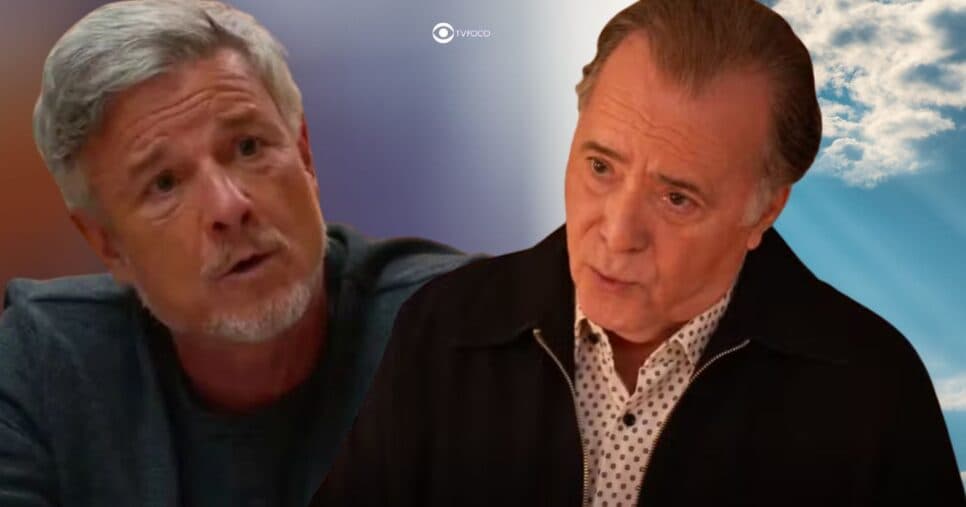 Jaques e Abel em Dona de Mim (Foto: Reprodução / Globo / Montagem TV Foco) Jaques e Abel em Dona de Mim (Foto: Reprodução / Globo / Montagem TV Foco)