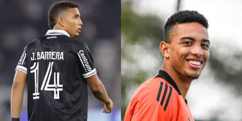 Jordan Barrera jogou por apenas três minutos no Botafogo (Reprodução: Instagram) Jordan Barrera jogou por apenas três minutos no Botafogo (Reprodução: Instagram)