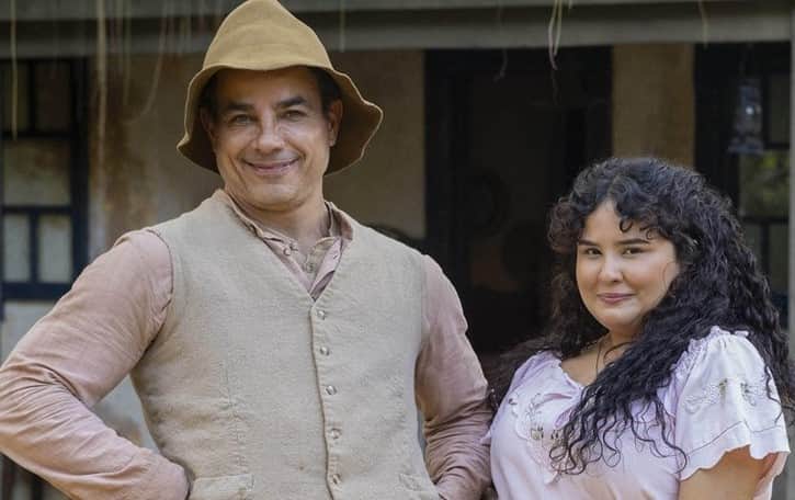 Zé dos Porcos e Maria Divina em Êta Mundo Melhor! (Foto: Reprodução / Globo) Zé dos Porcos e Maria Divina em Êta Mundo Melhor! (Foto: Reprodução / Globo)