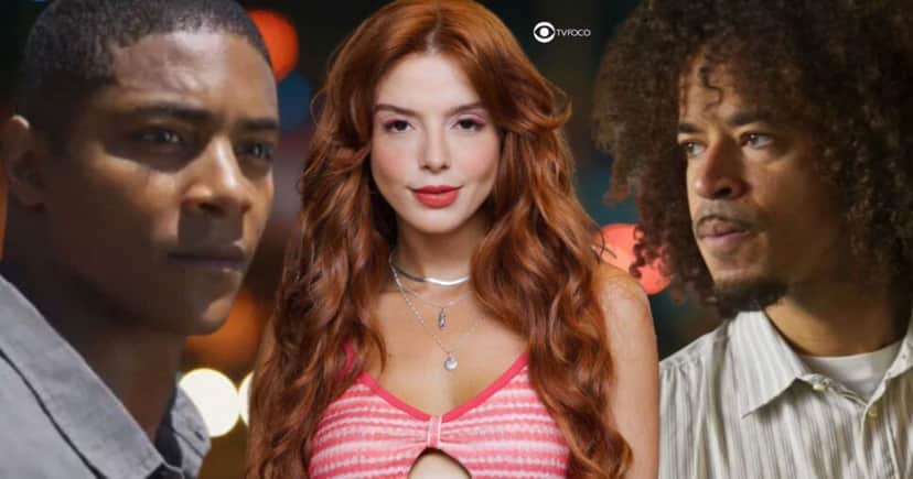 Marlon, Kami e Ryan em Dona de Mim (Foto: Reprodução / Globo / Montagem TV Foco) Marlon, Kami e Ryan em Dona de Mim (Foto: Reprodução / Globo / Montagem TV Foco)