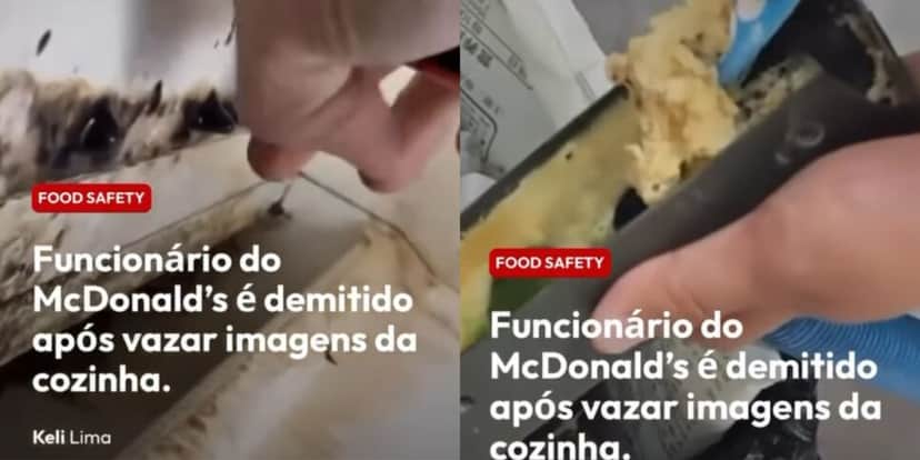 Vídeo que viralizou do McDonald's de Lousiana (Reprodução: Instagram) Vídeo que viralizou do McDonald's de Lousiana (Reprodução: Instagram)