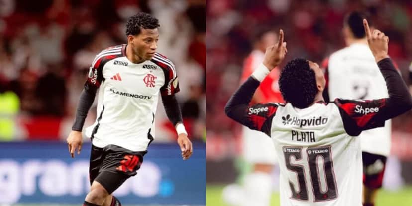 Gonzalo Plata está suspenso para o jogo de volta da Libertadores (Reprodução: Instagram) Gonzalo Plata está suspenso para o jogo de volta da Libertadores (Reprodução: Instagram)