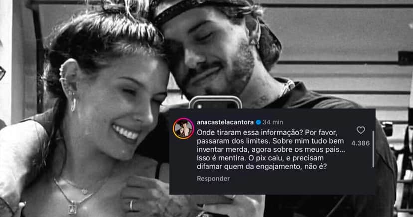 Ana Castela desmente sobre boato de seu pai (Foto: Reprodução) Ana Castela desmente sobre boato de seu pai (Foto: Reprodução)