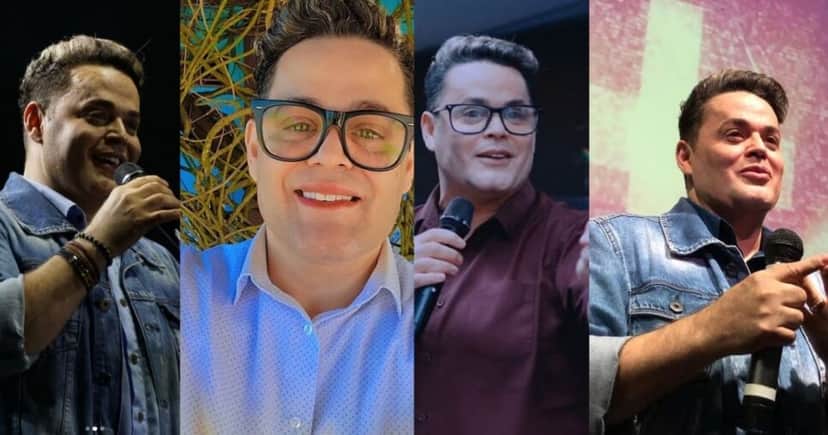 Robinson Monteiro atualmente segue na música gospel e ainda dá aulas de canto (Foto Reprodução/Montagem/Instagram/@robinsonmonteiro) Robinson Monteiro atualmente segue na música gospel e ainda dá aulas de canto (Foto Reprodução/Montagem/Instagram/@robinsonmonteiro)