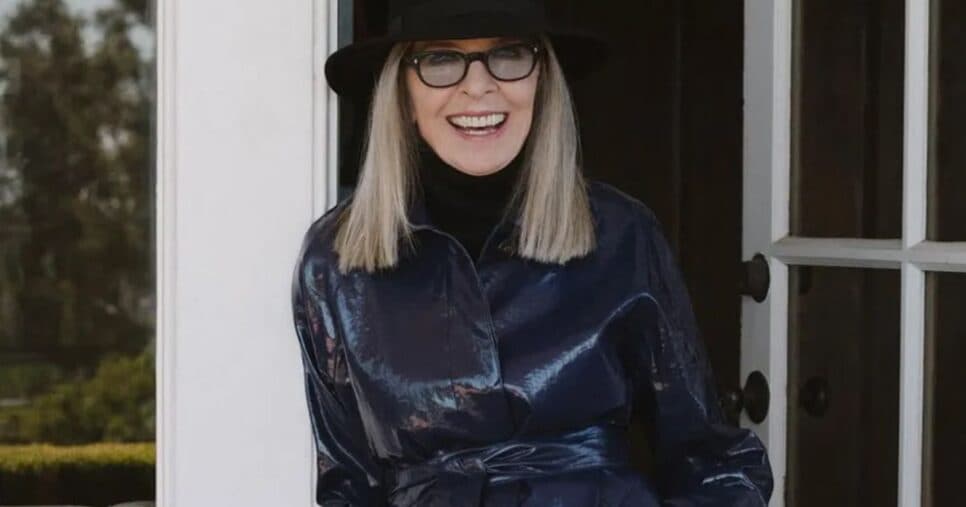 Atriz Diane Keaton brilhou em filmes da Globo - Foto: Internet Atriz Diane Keaton brilhou em filmes da Globo - Foto: Internet