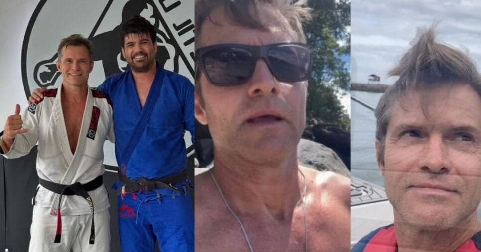 Claudio Heirich atualmente se dedica às artes marciais e está bem diferente (Foto Reprodução/Montagem/Instagram @claudioheinrich) Claudio Heirich atualmente se dedica às artes marciais e está bem diferente (Foto Reprodução/Montagem/Instagram @claudioheinrich)