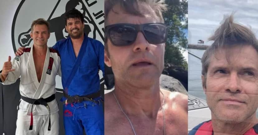 Claudio Heirich atualmente se dedica às artes marciais e está bem diferente (Foto Reprodução/Montagem/Instagram @claudioheinrich) Claudio Heirich atualmente se dedica às artes marciais e está bem diferente (Foto Reprodução/Montagem/Instagram @claudioheinrich)