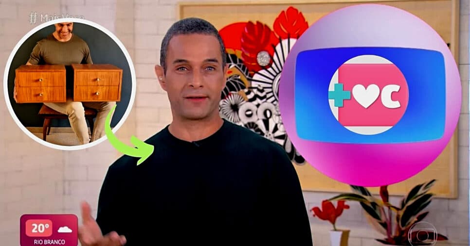 Além da Globo: Fabrício Battaglini, do Mais Você, é dono de loja de móveis amada que você deve conhecer