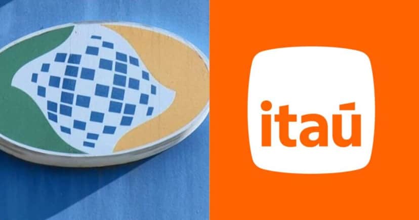 INSS e logo Itaú (Fotos: Reproduções / Globo / Internet) INSS e logo Itaú (Fotos: Reproduções / Globo / Internet)