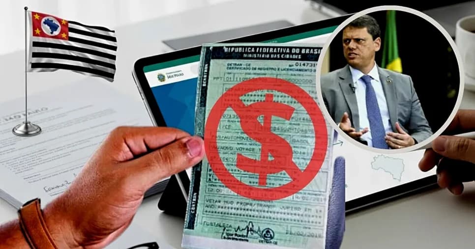 Isenção do IPVA é confirmada a milhares de motoristas de SP em 2025 com 6 passos na era Tarcísio