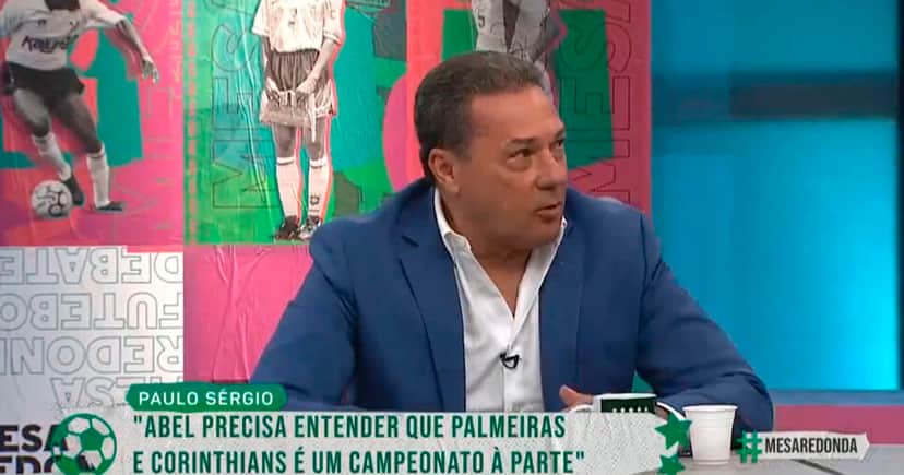 Luxemburgo fala sobre Abel no Palmeiras (Foto: Reprodução) Luxemburgo fala sobre Abel no Palmeiras (Foto: Reprodução)