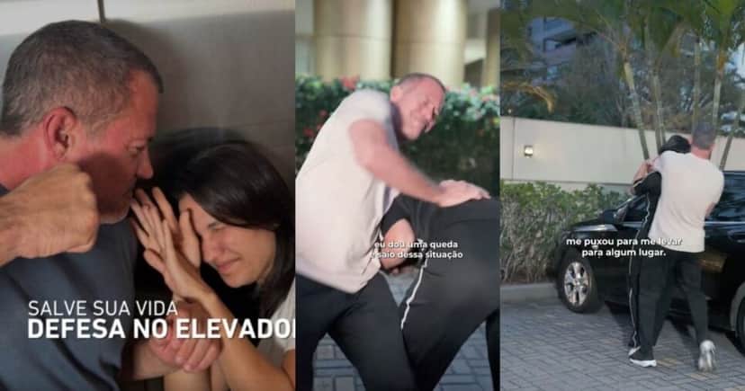 Malvino Salvador e sua esposa ensinam golpes e técnicas de auto defesa pelas redes sociais (Foto Reprodução/Montagem/Tv Foco/Instagram@ eumalvinosalvador) Malvino Salvador e sua esposa ensinam golpes e técnicas de auto defesa pelas redes sociais (Foto Reprodução/Montagem/Tv Foco/Instagram@ eumalvinosalvador)