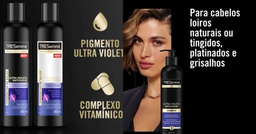 Shampoo Matizador Tresemmé Ultra Violeta Shampoo Matizador Tresemmé Ultra Violeta