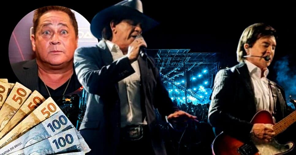 Enquanto Chitãozinho & Xororó recebem R$797k por show, esse é o cachê de Leonardo