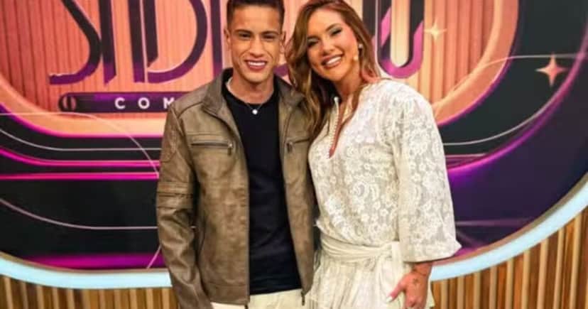 Virginia Fonseca e Manim Vaqueiro - Foto: SBT Virginia Fonseca e Manim Vaqueiro - Foto: SBT