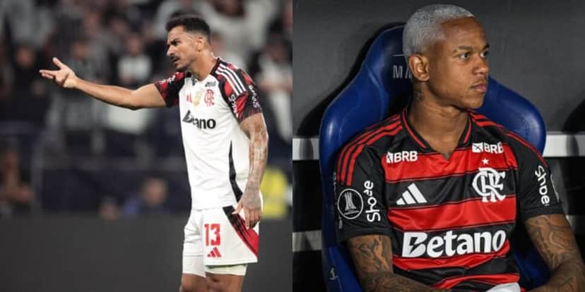 Danilo e Wallace Yan expulsos contra o Bahia (Reprodução: Instagram) Danilo e Wallace Yan expulsos contra o Bahia (Reprodução: Instagram)