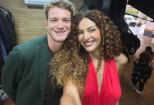 Viviane e Leonardo em Três Graças (Foto: Reprodução / Instagram) Viviane e Leonardo em Três Graças (Foto: Reprodução / Instagram)