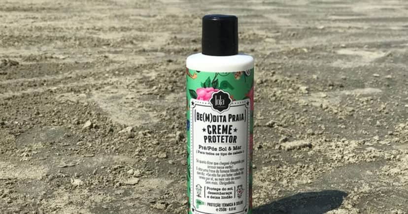 Bem dita Praia, Creme protetor, Lola Cosmetics - Foto: Internet Bem dita Praia, Creme protetor, Lola Cosmetics - Foto: Internet
