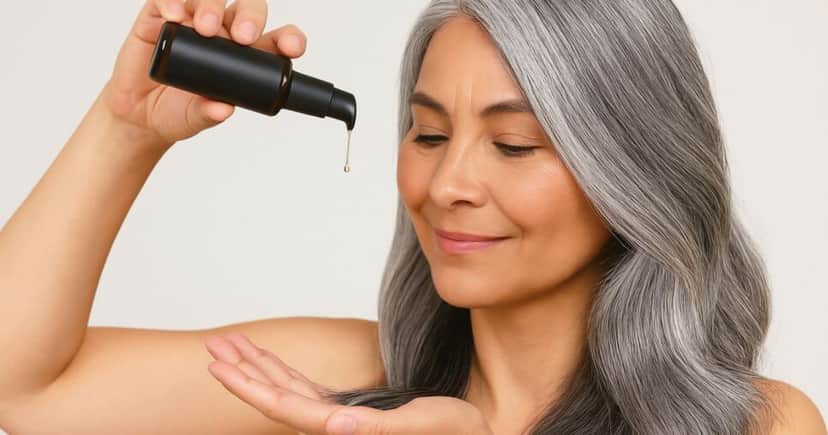 3 óleos devolvem o brilho aos grisalhos das 60+ por menos de R$ 50 - Foto: Internet 3 óleos devolvem o brilho aos grisalhos das 60+ por menos de R$ 50 - Foto: Internet