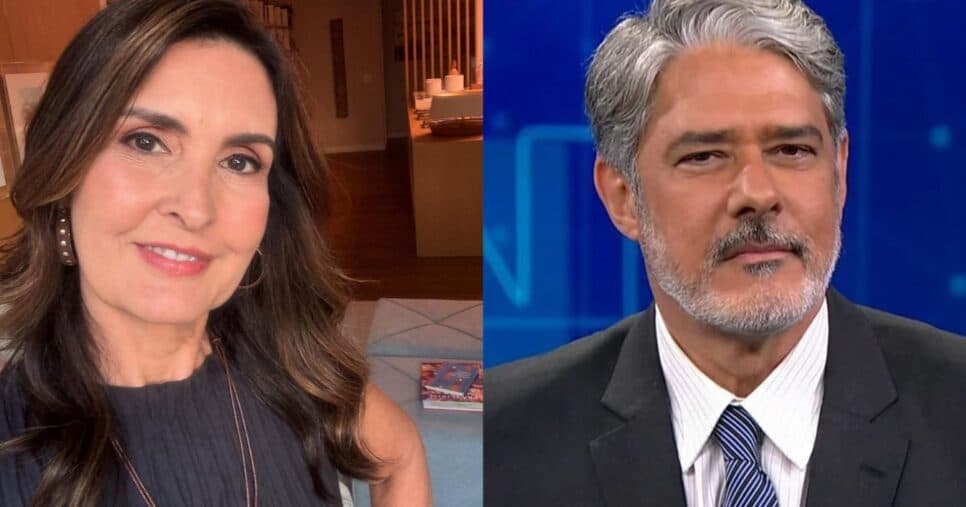 Fátima Bernardes assume preocupação com fim de Bonner no JN e detalha conversa: "Vai aprontar"