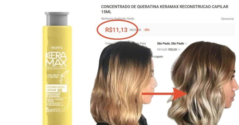 Skafe Keramax Concentrado de Queratina Skafe Keramax Concentrado de Queratina