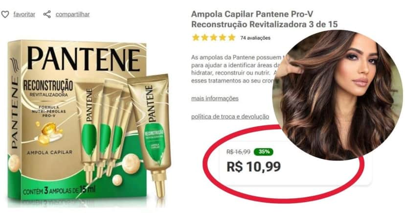 Pantene Reconstrução Revitalizadora: Pantene Reconstrução Revitalizadora: