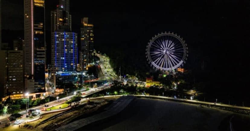Roda Gigante Balneário Camboriú (Foto: Reprodução/ Internet) Roda Gigante Balneário Camboriú (Foto: Reprodução/ Internet)