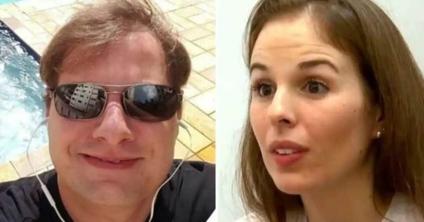 Suzane Von Richthofen casou com o médico Felipe Zecchini Muniz (Foto: Reprodução / YouTube/Domingo Espetacular) Suzane Von Richthofen casou com o médico Felipe Zecchini Muniz (Foto: Reprodução / YouTube/Domingo Espetacular)