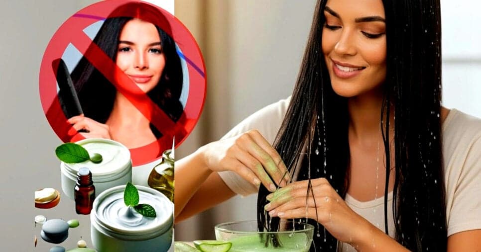 Tchau progressiva: Máscara com 6 ingredientes alisa e alinha da raiz às pontas do cabelo