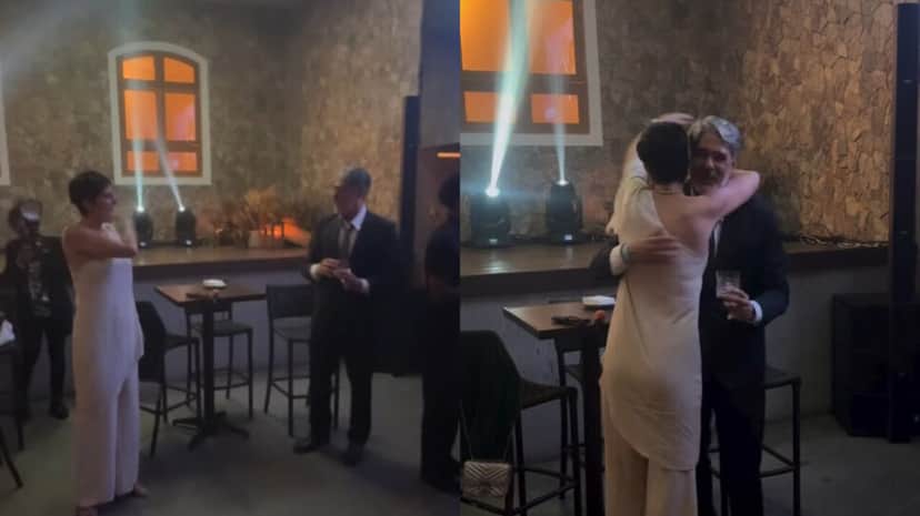 William Bonner surgiu cantando Evidências ao lado da esposa (Foto: Reprodução/ Instagram) William Bonner surgiu cantando Evidências ao lado da esposa (Foto: Reprodução/ Instagram)