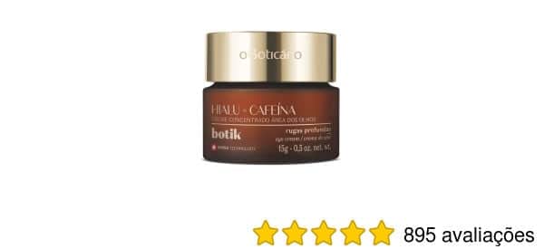 Creme Concentrado para Área dos Olhos Ácido Hialurônico e Cafeína 15g (Foto: Reprodução/ Internet) Creme Concentrado para Área dos Olhos Ácido Hialurônico e Cafeína 15g (Foto: Reprodução/ Internet)
