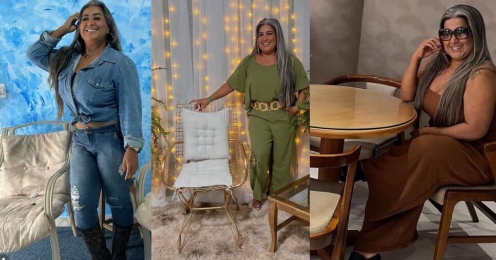 Cliques de Cida atualmente (Foto Reprodução/Montagem/TV Foco/Instagram/@cidabbb_oficial) Cliques de Cida atualmente (Foto Reprodução/Montagem/TV Foco/Instagram/@cidabbb_oficial)