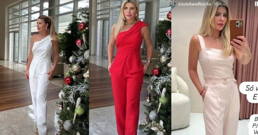 Últimos cliques de Íris Stefanelli mostrando as peças de sua loja (Foto Reprodução/Montagem/TV Foco/Instagram) Últimos cliques de Íris Stefanelli mostrando as peças de sua loja (Foto Reprodução/Montagem/TV Foco/Instagram)
