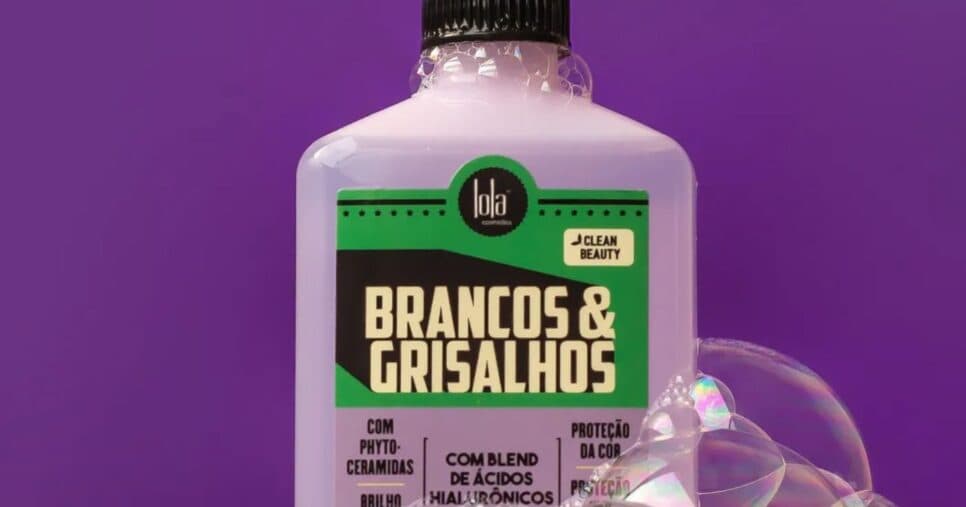 Lola Cosmetics Brancos & Grisalhos Shampoo Silver - Foto: Internet Lola Cosmetics Brancos & Grisalhos Shampoo Silver - Foto: Internet