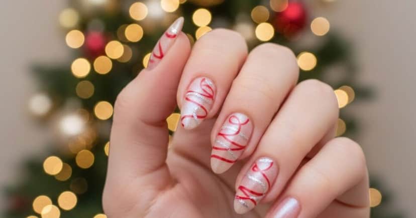 Unhas decoradas para o Natal (Foto: Montagem TV Foco / GMN) Unhas decoradas para o Natal (Foto: Montagem TV Foco / GMN)