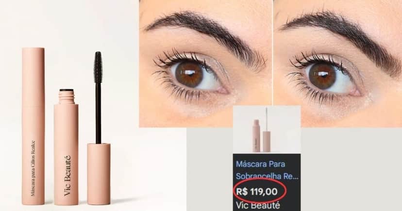Máscara Realce – Vic Beauté (Foto Reprodução/Montagem/TV Foco/Canva/Vic Beauté) Máscara Realce – Vic Beauté (Foto Reprodução/Montagem/TV Foco/Canva/Vic Beauté)