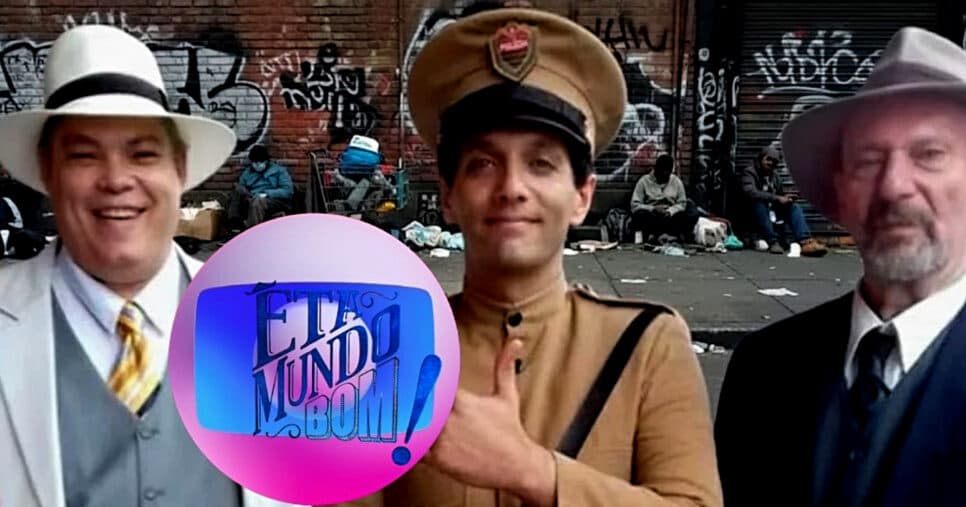 Lembra dele? Astro de Êta Mundo Bom está irreconhecível e vive como morador em situação de rua hoje